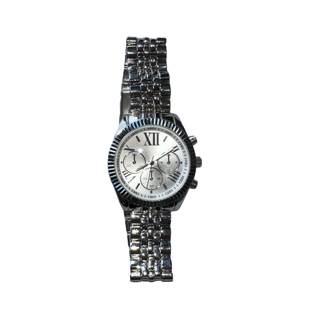 ELEGANT STAINLESS STEEL QUARTZ MOVT WATCH | NWOT, NEVER WORN, PRISTINE CONDITION
